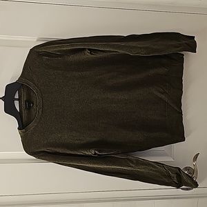 Trendy J. Crew Dark Army Green Cashmere/Cotton Knit